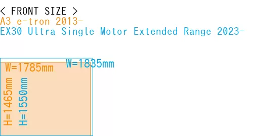 #A3 e-tron 2013- + EX30 Ultra Single Motor Extended Range 2023-